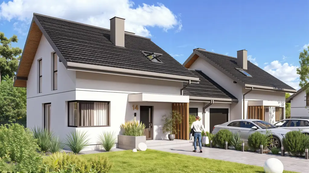 Domy w zabudowie bliźniaczej